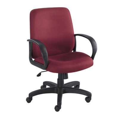 Safco Products Company Poise Executive Mid-Back Seat