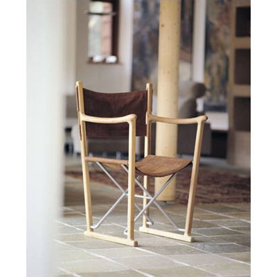 Skagerak Denmark Teak/Leather Classic Director Chair