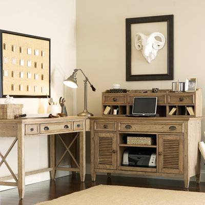 Riverside Furniture Coventry Credenza Desk with Hutch