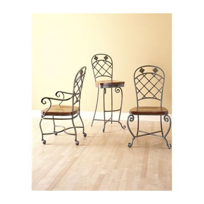 Riverside Furniture Harmony 3 Piece Pub Table and Barstool Set