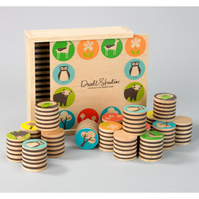 DwellStudio Woodland Memory Game