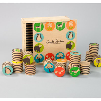 DwellStudio Woodland Memory Game