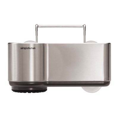 simplehuman Sink Caddy in Brushed Stainless Steel