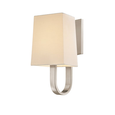 Sonneman Cappio One Light Wall Sconce in Satin Nickel