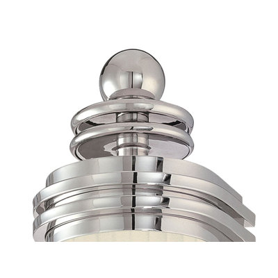 Sonneman Shanghai Wall Sconce in Polished Nickel