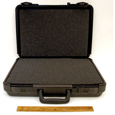 Platt Blow Molded Case in Black: 13 x 18 x 4.25