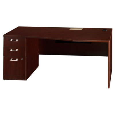 Bush Industries Quantum Series - 72" Left Hand Desk with Pedestal