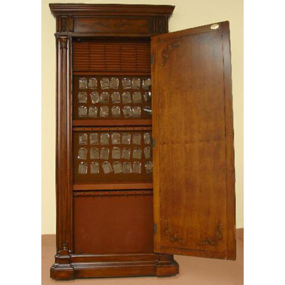 Hooker Furniture Seven Seas Floor Mirror with Jewelry Armoire