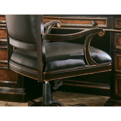 Hooker Furniture High-Back Ridge Office Chair with Arms