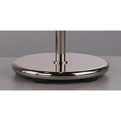 Robert Abbey Nina  Floor Torchiere in Polished Nickel