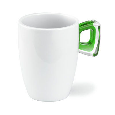 Omada Square Coffee Porcelain Mug (Set of 4)