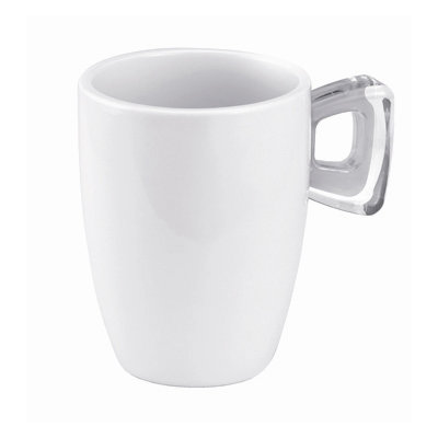 Omada Square Coffee Porcelain Mug (Set of 4)