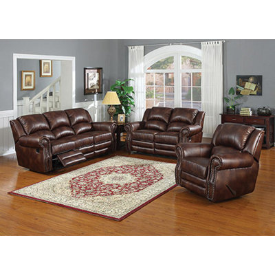 AC Pacific Fulton Reclining Sofa
