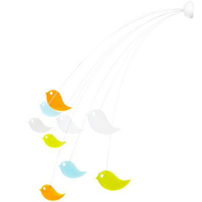 Boon Peep Bird Mobile in Multicolor