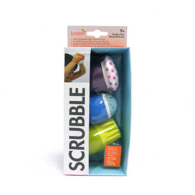 Boon Scrubble Bath Squirt Set in Purple