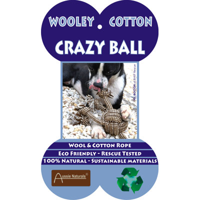 ABO Gear Crazy Ball Dog Toy
