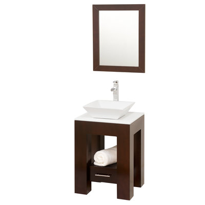 Wyndham Collection Amanda Bathroom Vanity Set
