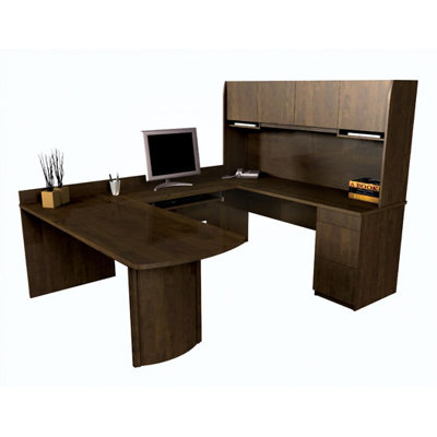 Bestar Executive U-Shape Desk Office Suite