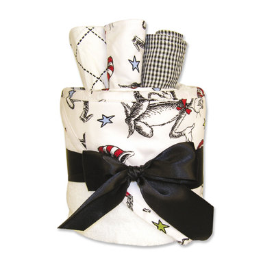 Dr. Seuss Cat in Hat Towel Gift Cake