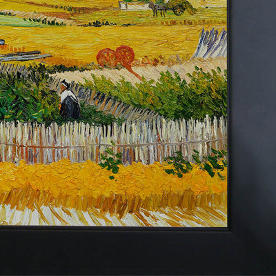 Tori Home The Harvest Canvas Art by Vincent Van Gogh Impressionism 