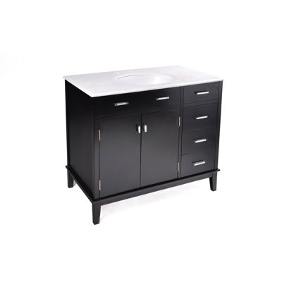 Simpli Home 36" Urban Loft Bathroom Vanity