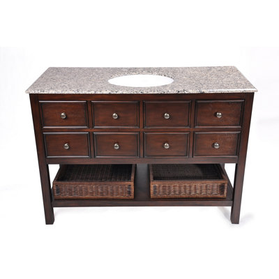 Simpli Home 48" Burnaby Bathroom Vanity