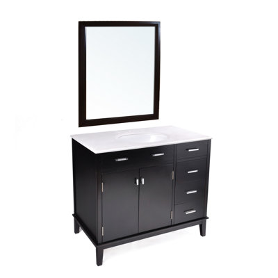 Simpli Home 36" Urban Loft Bathroom Vanity