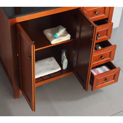 Simpli Home 36" Yorkville Bathroom Vanity