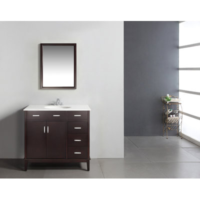 Simpli Home 36" Urban Loft Bathroom Vanity