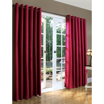 Thermalogic Weathermate Solid Insulated Color Grommet Top Curtain