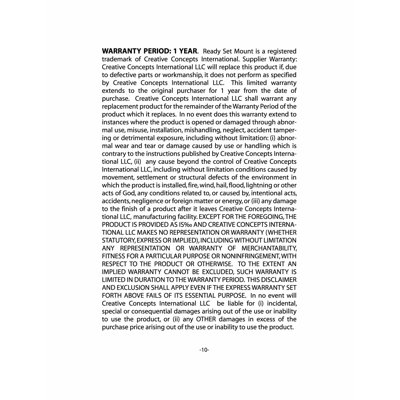 Ready Set Mount Swivel LCD Wall Mount for 13" to 37" Screens in Hi-Gloss Black