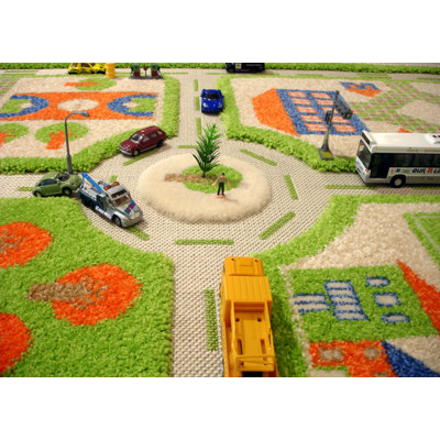 Luca and Company IVI Carpets-Traffic 3D Play Kids Rug