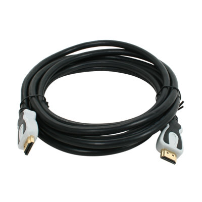 Nippon Labs DHDMI-10BK 120" D-Series Heavy Duty HDMI Cable Standard Speed 28AWG with Gold-Plated Connector M-M