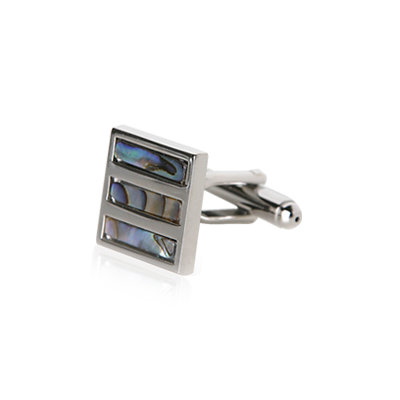 Cuff-Daddy Abalone Cufflinks