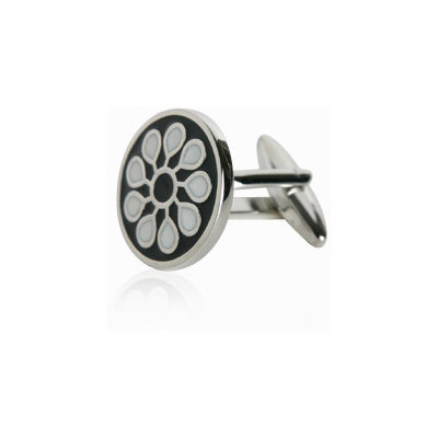 Cuff-Daddy Black Designer Cufflinks