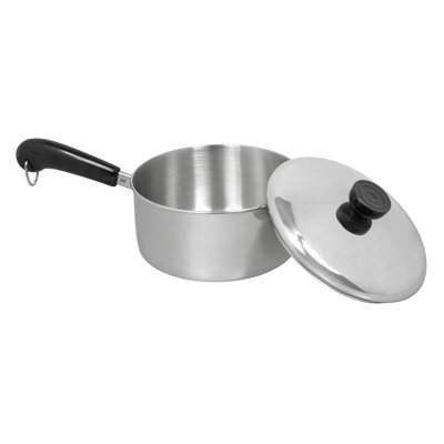 Revere Cookware 2000 Line Stainless Steel Saucepan with Lid