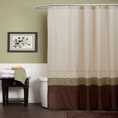 Mia Polyester Shower Curtain