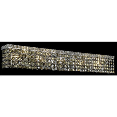 Elegant Lighting Maxim 10 Light Wall Sconce in Chrome