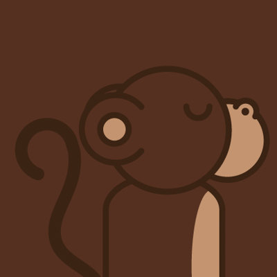 ModTots Animals Monkey Print
