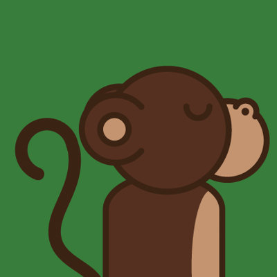 ModTots Animals Monkey Print