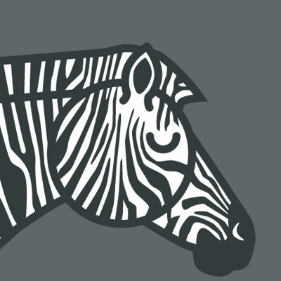 ModTots Animals Zebra Print