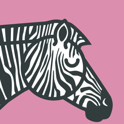 ModTots Animals Zebra Print