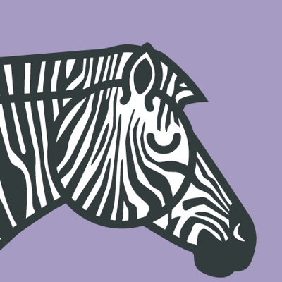 ModTots Animals Zebra Print