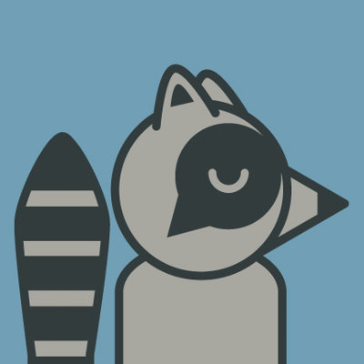 ModTots Animals Raccoon Print