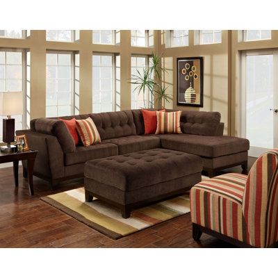 Newport Upholstery Capetown Chenille Sectional