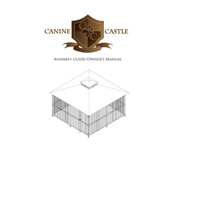 Great OutDogs Edinburgh Dog Kennel Frame Only