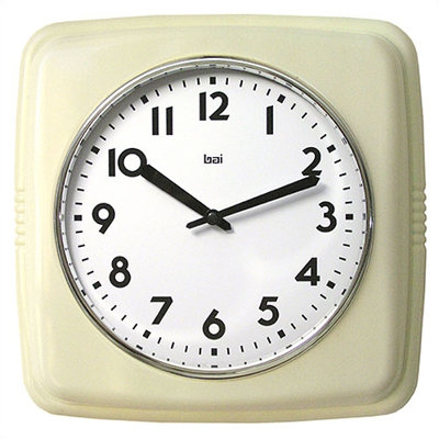 Bai Design Cubist Retro Modern Wall Clock