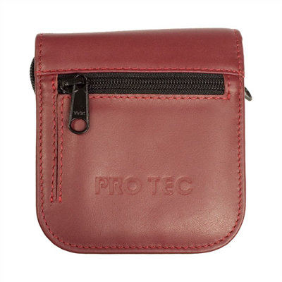 ProTec 2 Piece Small Brass Leather Mouthpiece Pouch