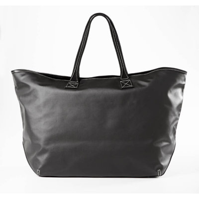 Clava Leather Carina Large Tote in Black