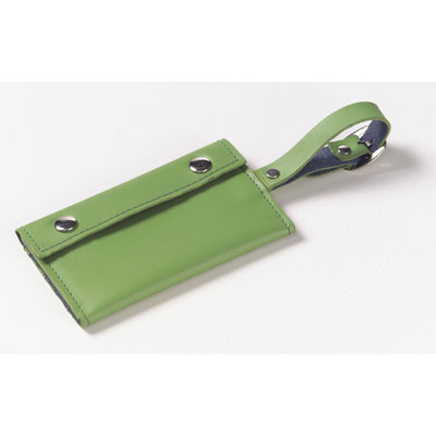 Clava Leather Wrap-Around Luggage Tag 